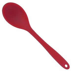 Colher de Silicone 28x6 cm Vermelha Mimo Style