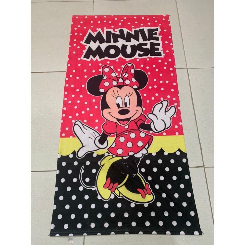 Toalha Infantil Minnie Rosa