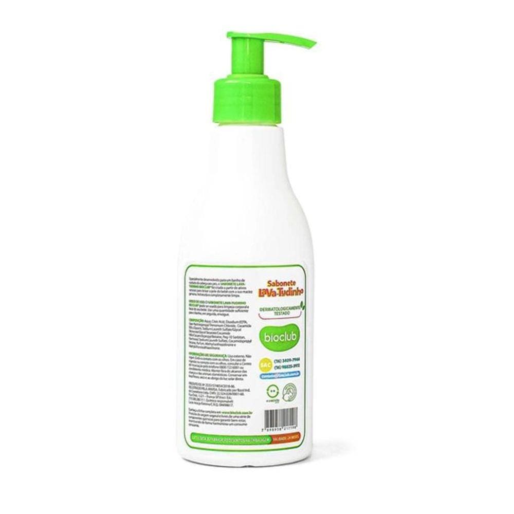 Sabonete Lava Tudinho Infantil Bioclub® 300Ml