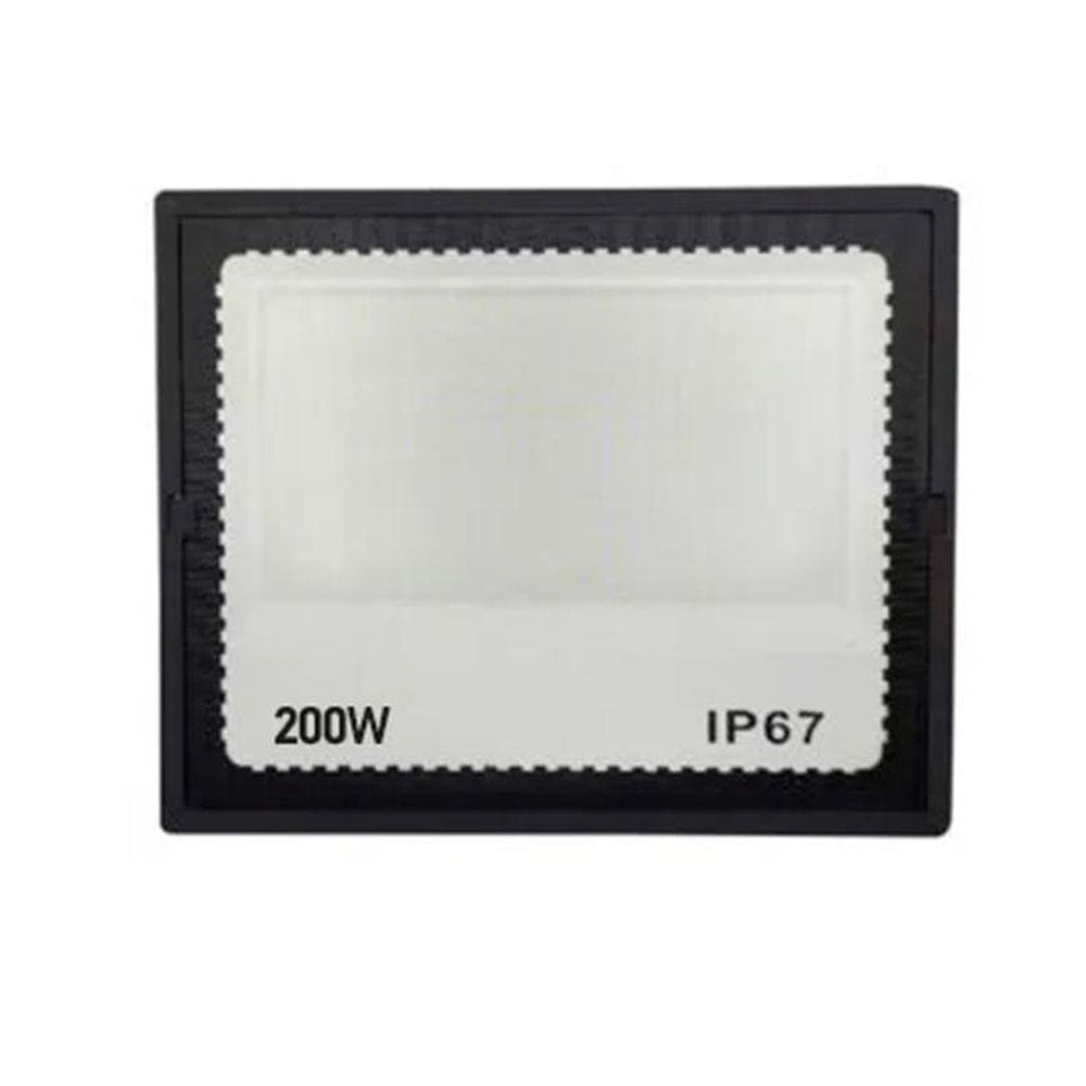 Refletor Led 200W Smd Prova Dágua Ip66 Holofote Branco Frio
