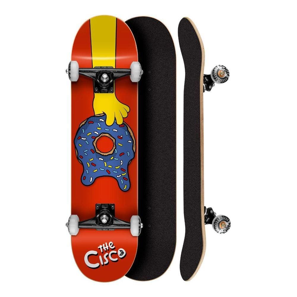 Skate Montado Cisco Profissional Serie The Cisco Dunuts Red 8.0 - Abec 5