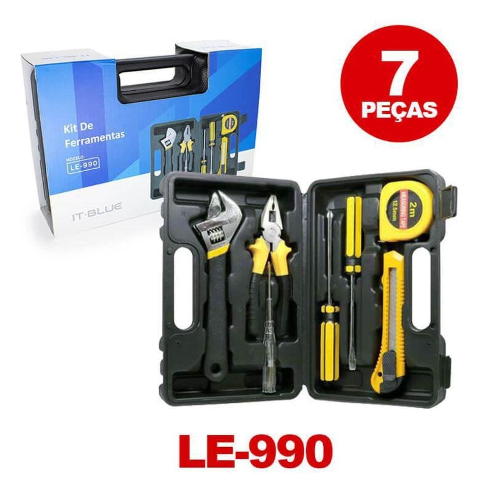 Kit De Ferramenta 7 Peças - Le-990