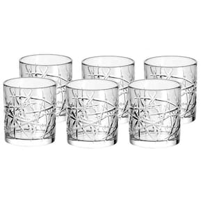 Jogo De 6 Copos Baixo 315 Ml Para Whisky Santorini Hauskraft