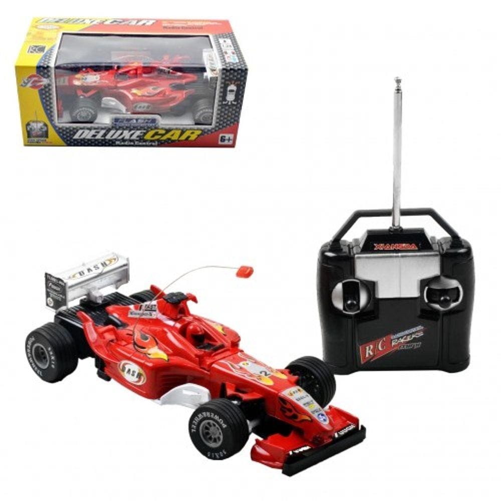 CARRINHO FORMULA 1 CONTROLE REMOTO INFANTIL CARRO 7 FUNCOES FUMACA