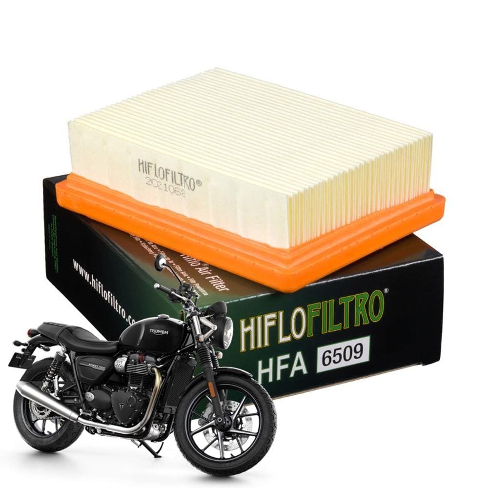 Filtro de ar Hiflofiltro HFA6509 Triumph Street Twin 2020