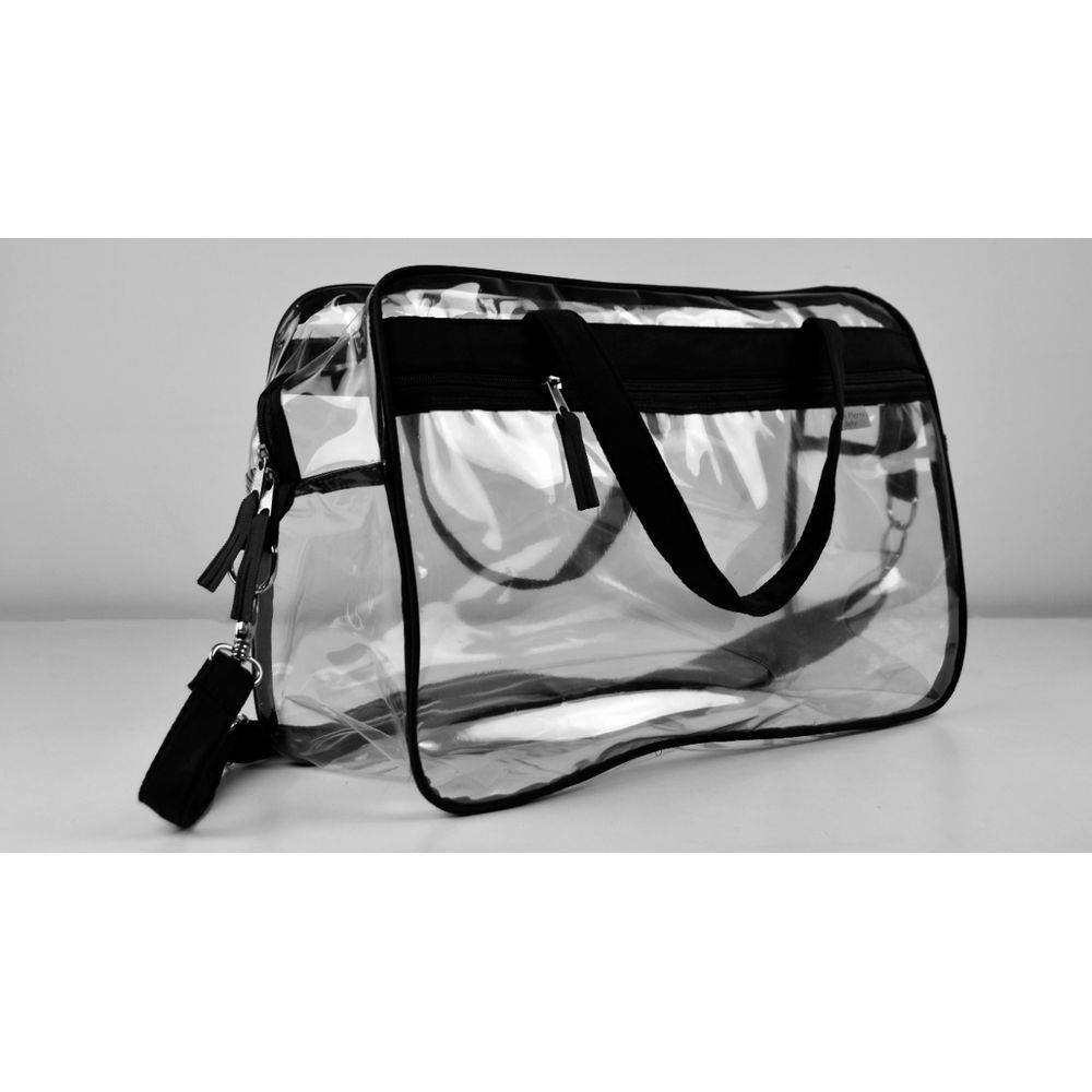 clear plastic carry bolsas