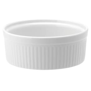 Forma Redonda Canelada Alta 850 ml de Porcelana 16,5 cm Schmidt