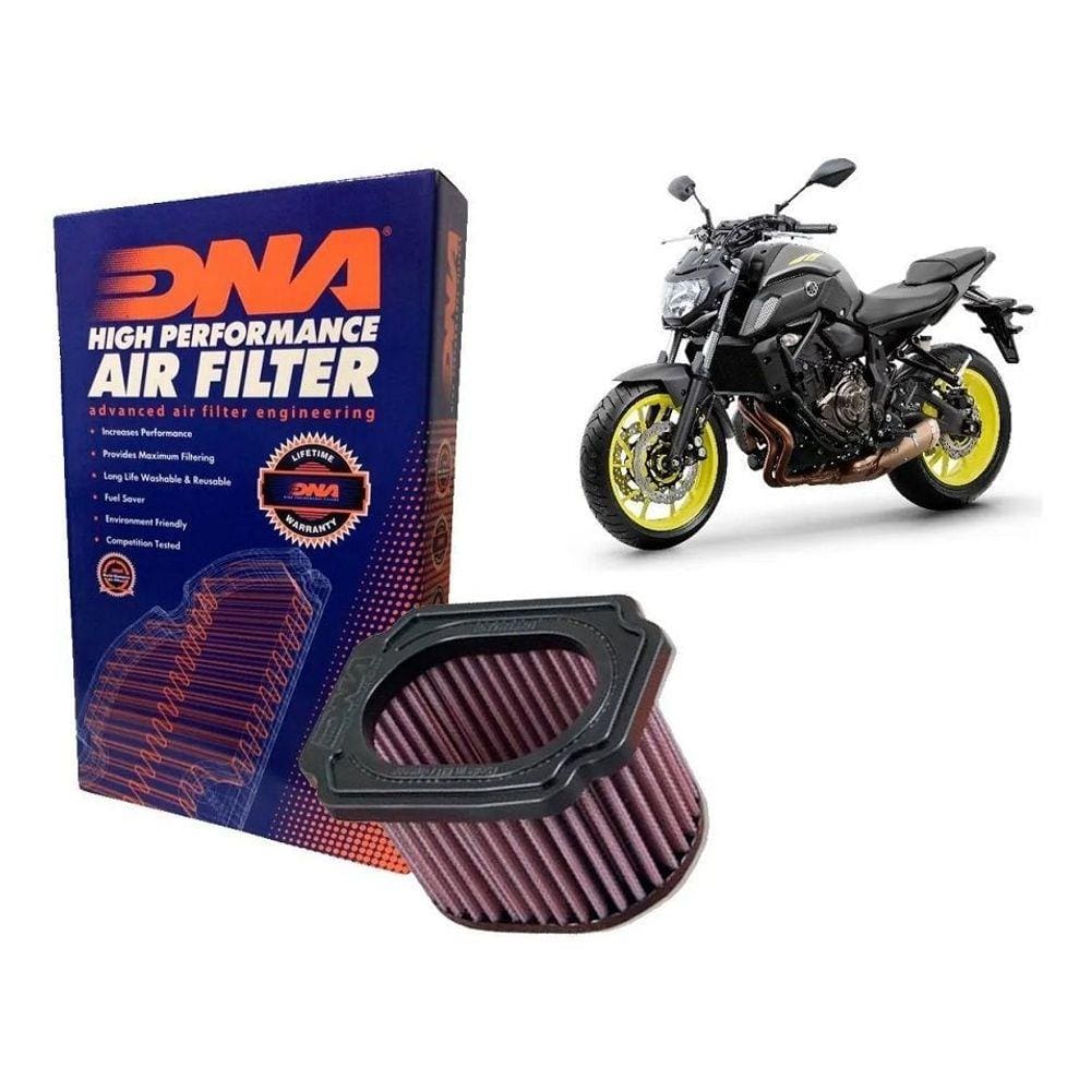 Filtro ar DNA R-Y7N14-01 Yamaha MT07 MT-07 2017 2018 2019 +
