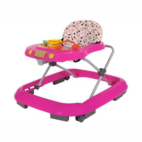 imagem-Andador Infantil Safari Tutti Baby Menina Bebe Criança Rosa