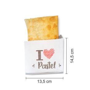 Saco Para Pastel Barreira Gordura 13,5X14,5X5,5Cm - 100Un