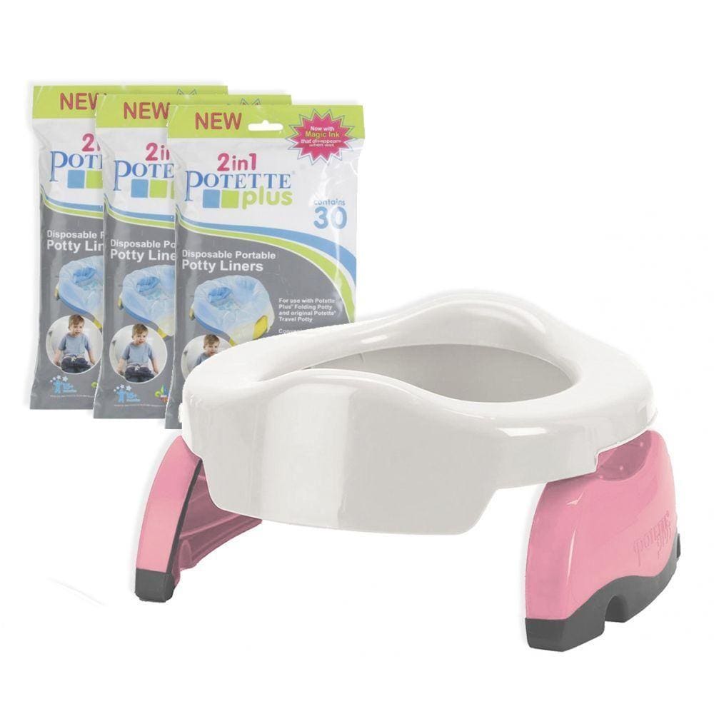 Redutor Sanitário Infantil Potette Plus + 90 Sacolinhas