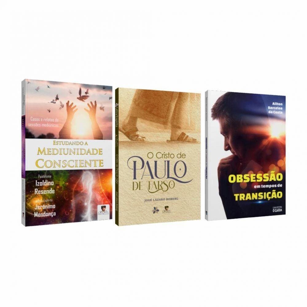 Combo Estudo Doutrinário Com 3 Livros