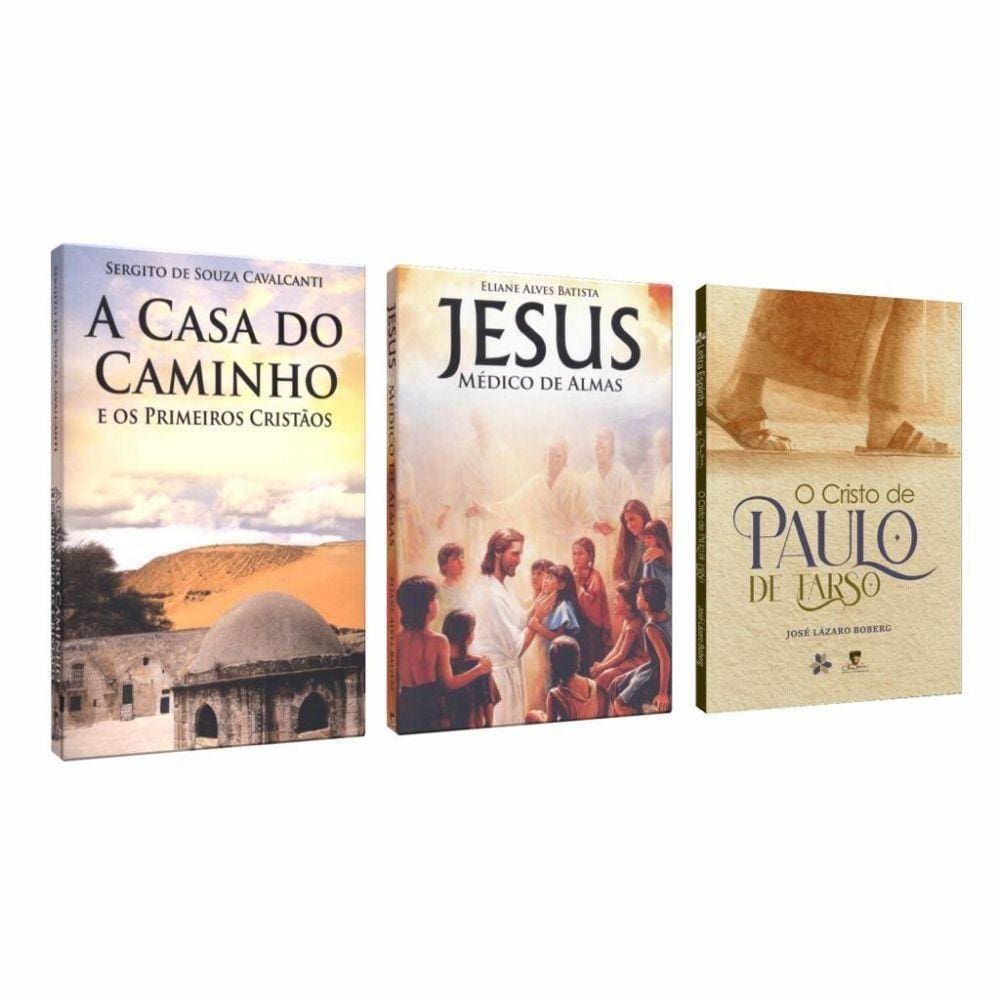 Combo Jesus E Os Discípulos Com 3 Livros