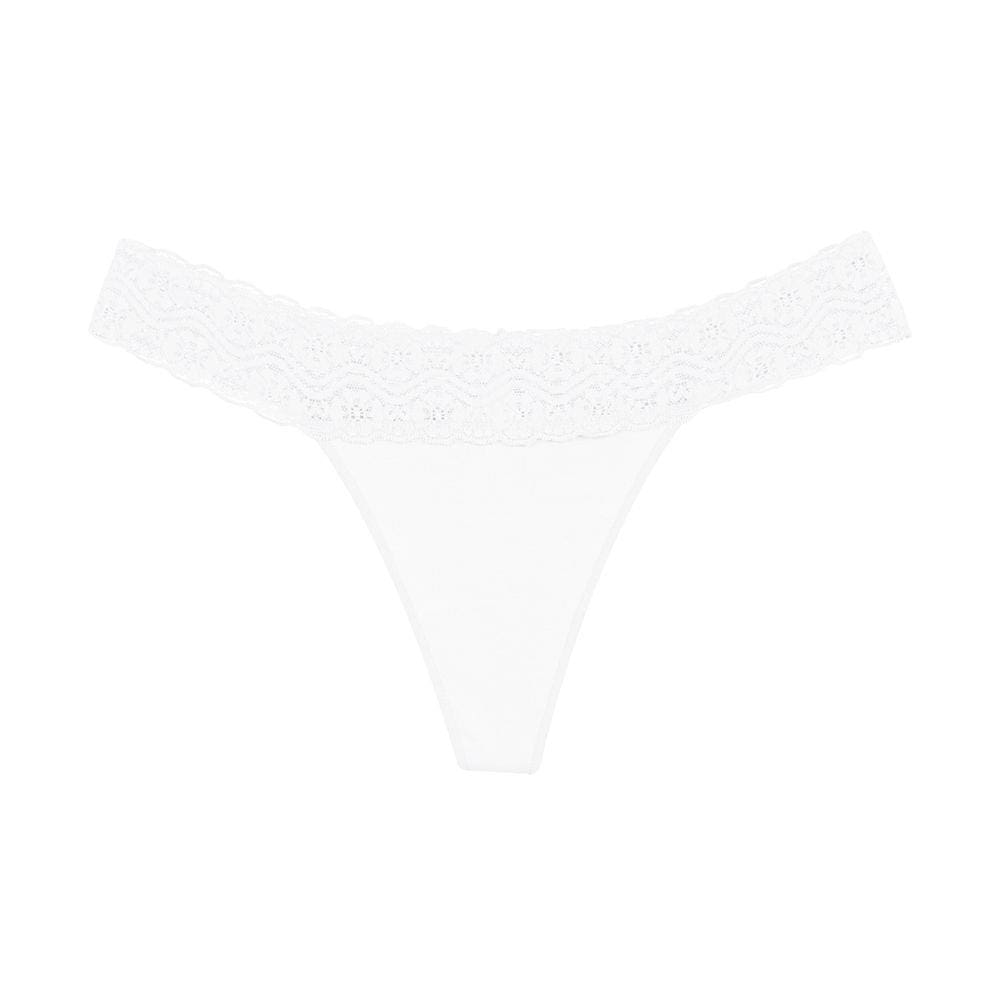 Calcinha De Renda 100 Algodao Fio Dental Sexy Lingerie Intima Delas