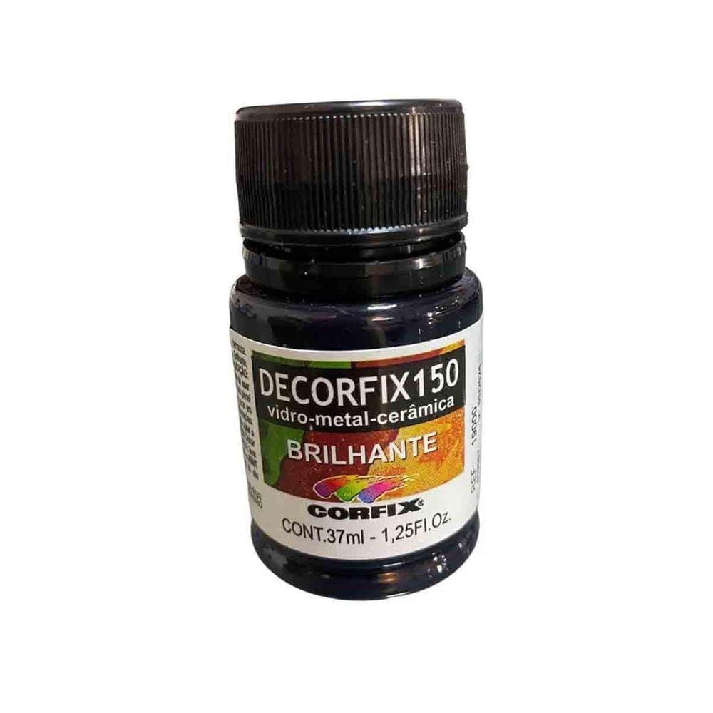 Tinta Decorfix 150 Brilhante 382 Azul Petroleo 37Ml