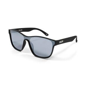 Óculos de Sol HUPI Major Preto Lente Preto Espelhado Polarizado