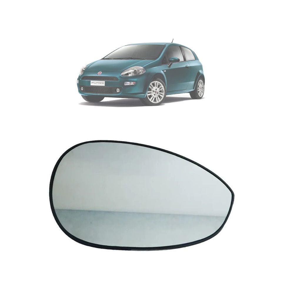 Lente Vidro Retrovisor Fiat Punto Linea 07/16 Esquerdo EB545