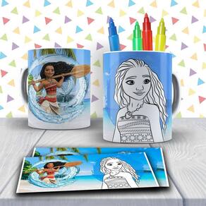 Kit Caneca Vamos Colorir Galinha Pintadinha + Jogo de Canetinhas em  Promoção na Americanas