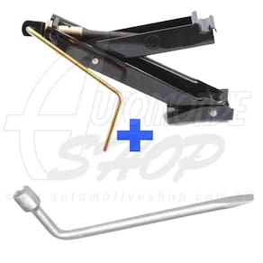 KIT Macaco Joelho Universal 600 Kg+ Chave de Roda Tipo L 19”