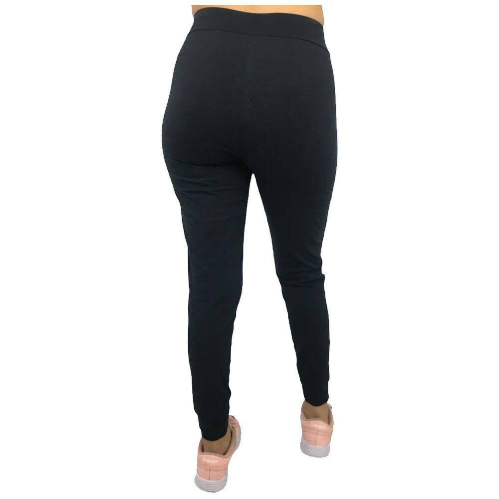 Calça Legging Com Listra - Cereja Rosa