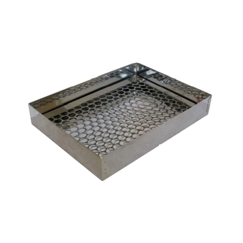 Escorredor de Pastel, Salgado e Fritura em Aço Inox 40x80cm