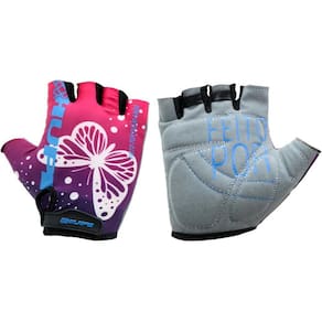 Luva Ciclismo HUPI Eco Dedo Curto Butterfly