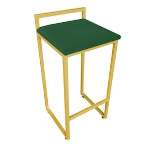 Banqueta Pietra Suede Verde