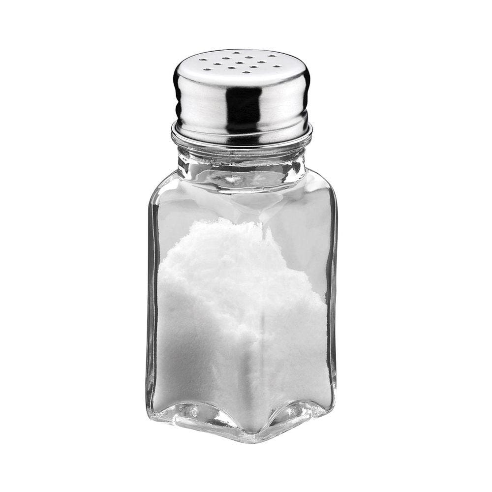 Kit Saleiro e Pimenteiro Brinox de Inox 80ml