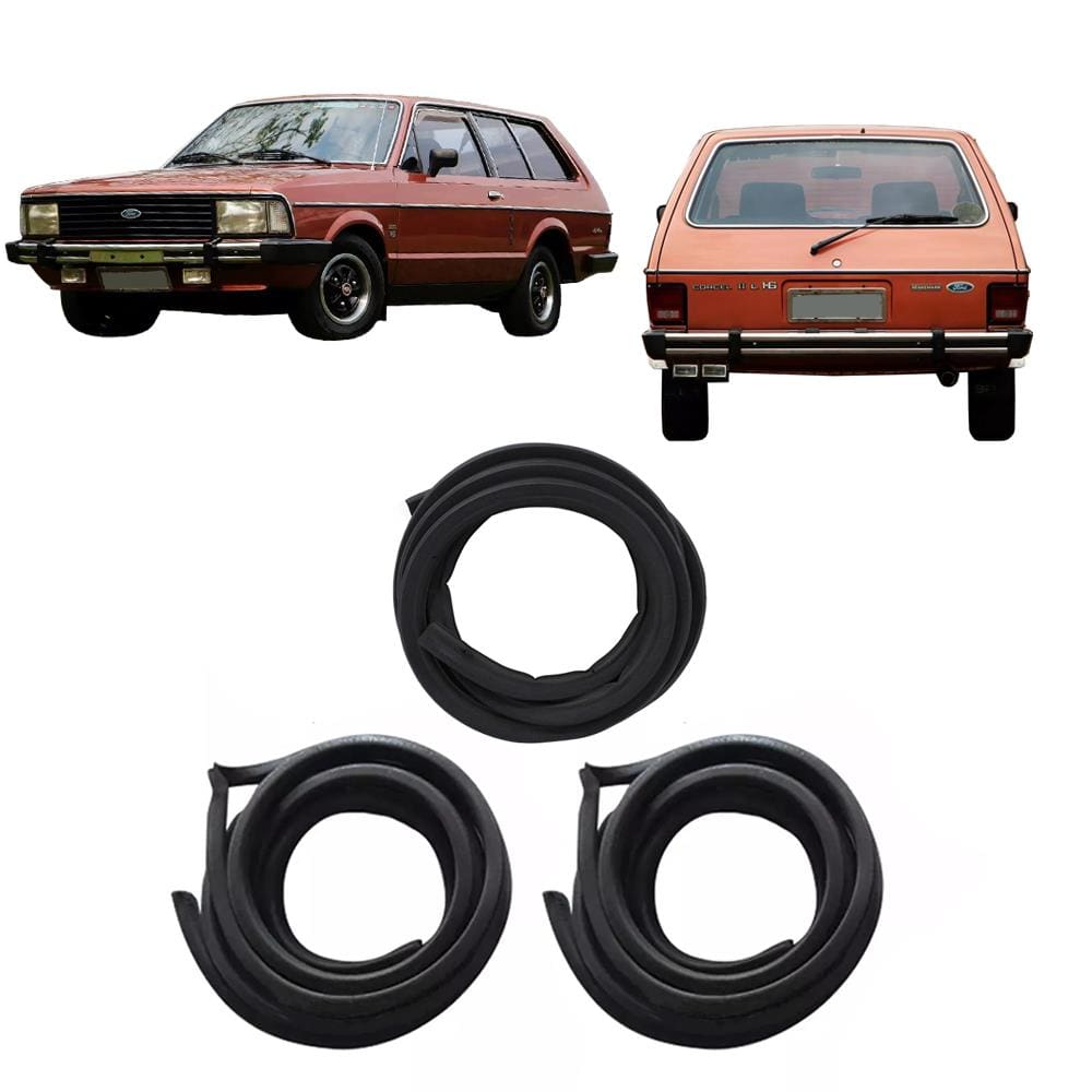Kit Borracha Porta E Porta Mala Belina 2 Scala 1977 A 1991
