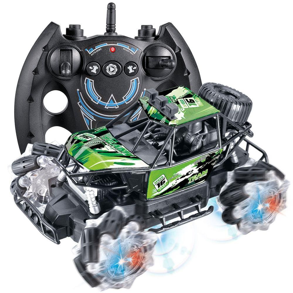 Brinquedo Infantil Carrinho de Controle Com Luz e Drift 360