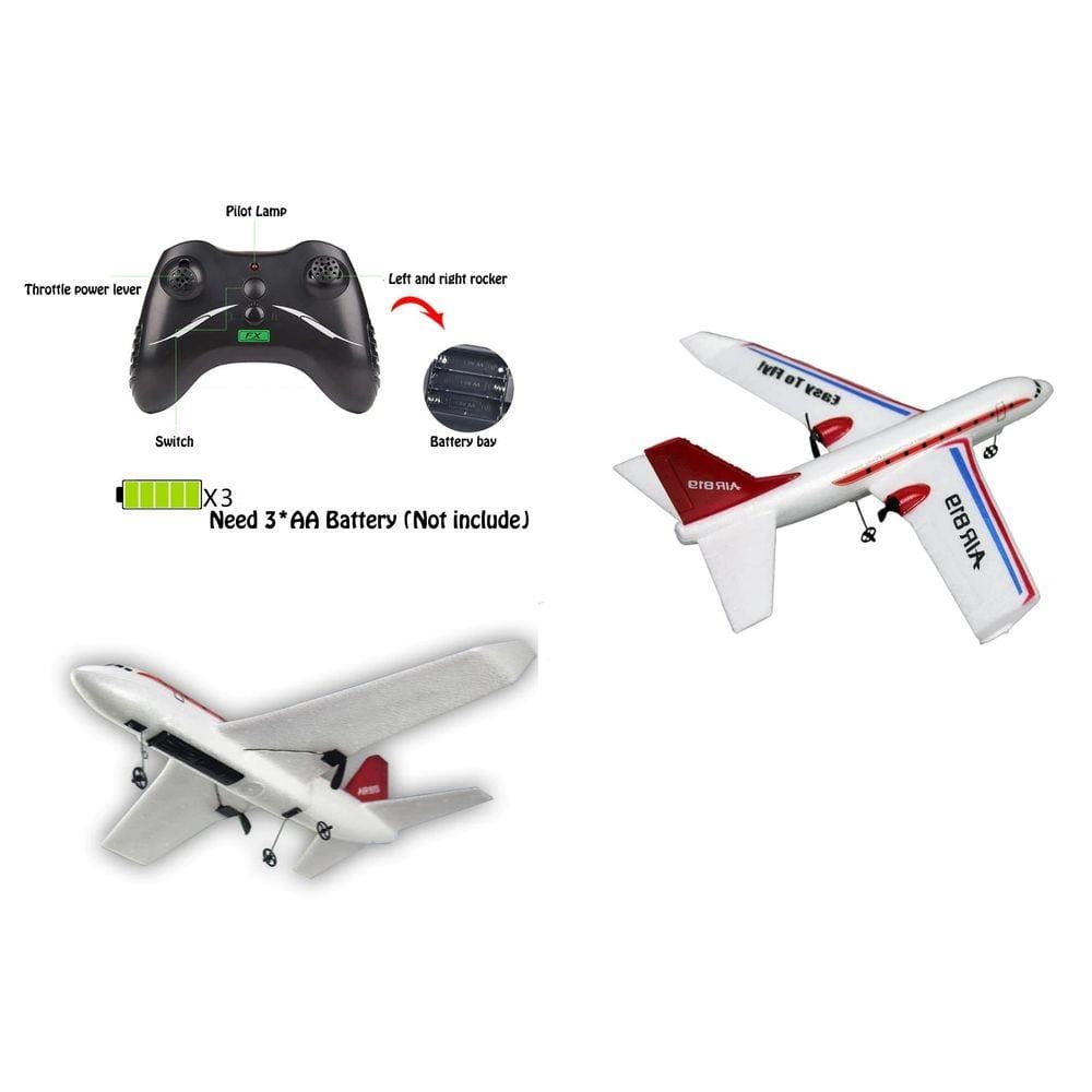 Avião Remoto para Crianças,Aviões RC para Adultos - Avião RC Avião Planador  RC Avião Controle Remoto 2,4 GHz Controle para Iniciantes Crianças :  : Brinquedos e Jogos