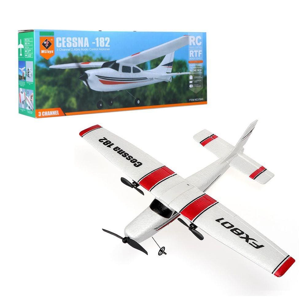 Avião De Controle Remoto Sea Gull Rc Bimotor Pronta Entrega