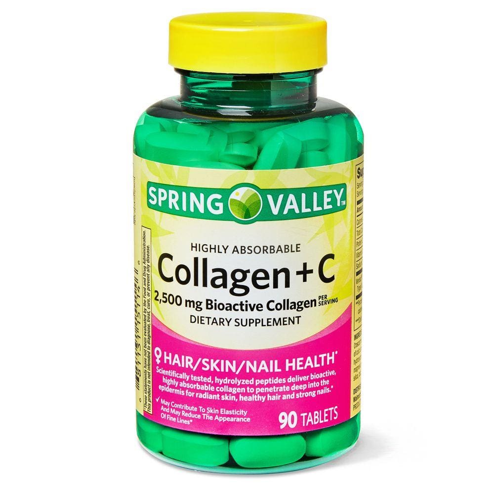 Colageno Verisol 2500Mg + Vitamina C (90 Tabs) Spring Valley