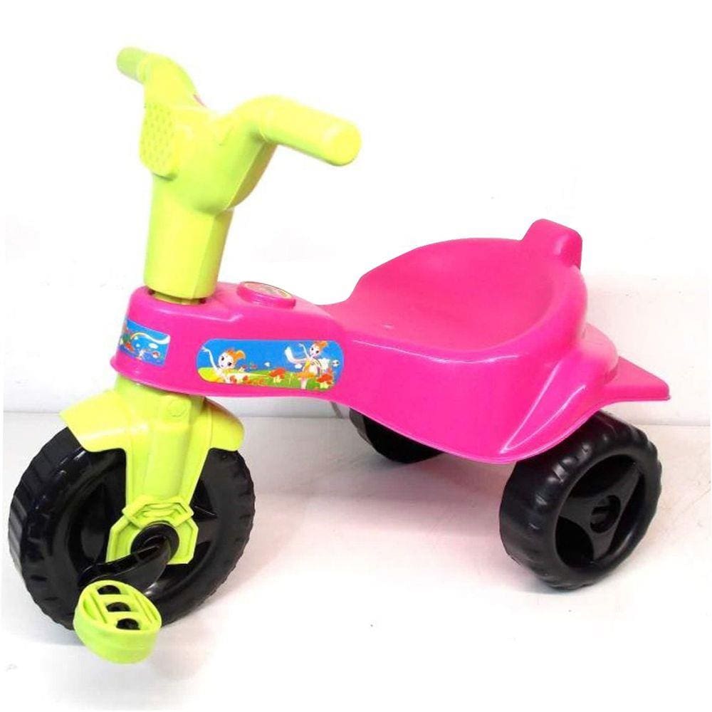 Motoca Infantil Smile Rosa Biemme