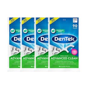 Kit Fio Dental Dentek Floss Picks Triple Clean Advanced Clean 360 unidades