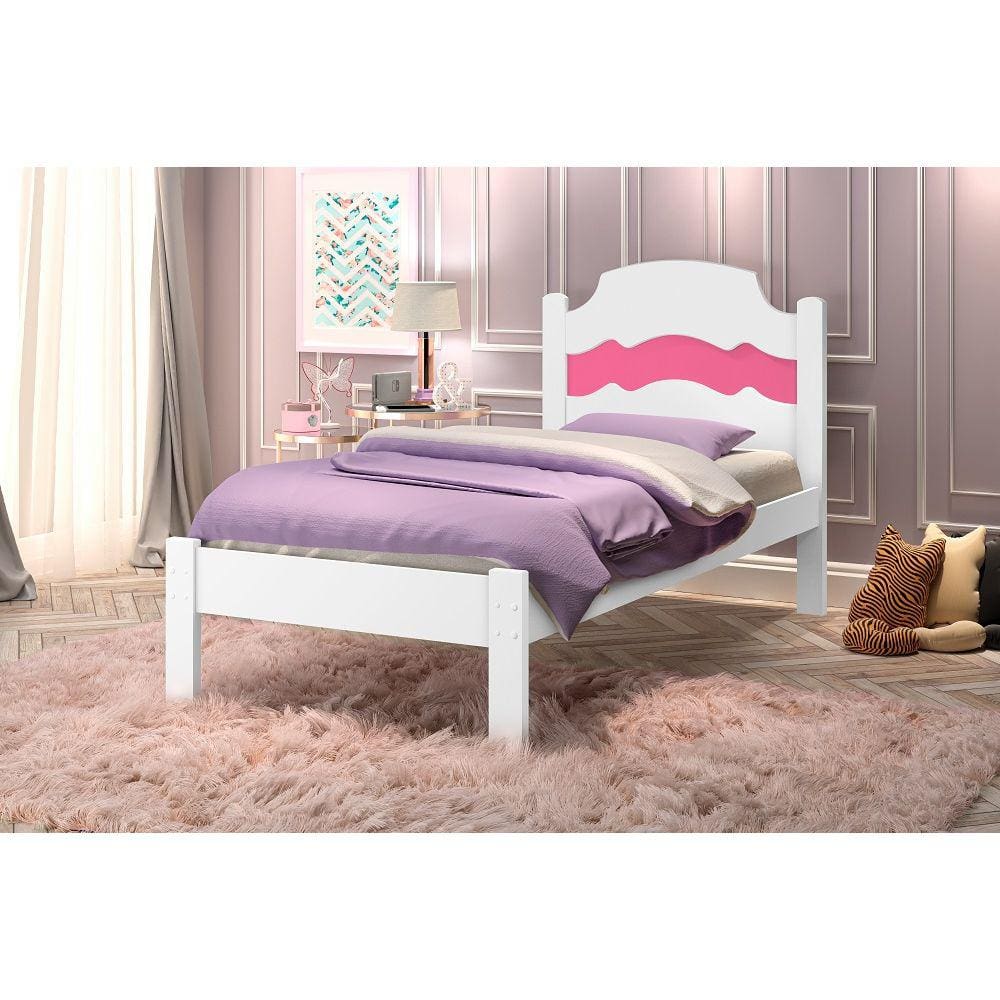 Cama Quarto Iris Solteiro 94cm