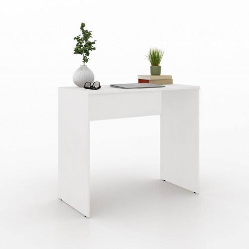 Escrivaninha 90cm Reta FF Vedere Branco Menor preço em Escrivaninha 90cm Reta FF Vedere Branco