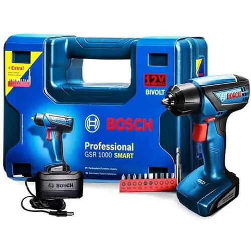 Parafusadeira Furadeira Bosch 12v Gsr1000 Smart + Bits é boa?