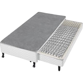 Box com Auxiliar Solteiro Molas TriPower Americanflex 88x188x37cm