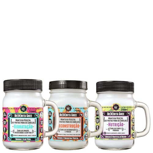Kit Lola Cosmetics Be(M)dita Ghee Cronograma Capilar (3 Produtos) Menor preço em Kit Lola Cosmetics Be(M)dita Ghee Cronograma Capilar (3 Produtos)