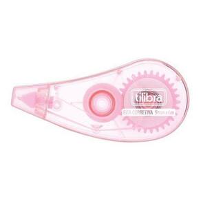 Corretivo Em Fita Rosa Claro 5Mm X 6M Tilibra