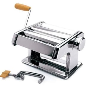 Máquina De Macarrão Cilindro Aço Inox Massa Caseira Talharim