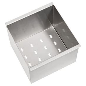 Escorredor profundo Tramontina 15x16cm para Sobrepor na Calha Úmida Aço Inox com Acabamento Scotch Brite Tramontina