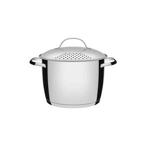 Espagueteira Tramontina Allegra em Aço Inox com Fundo Triplo 20 cm 4,4 L Tramontina