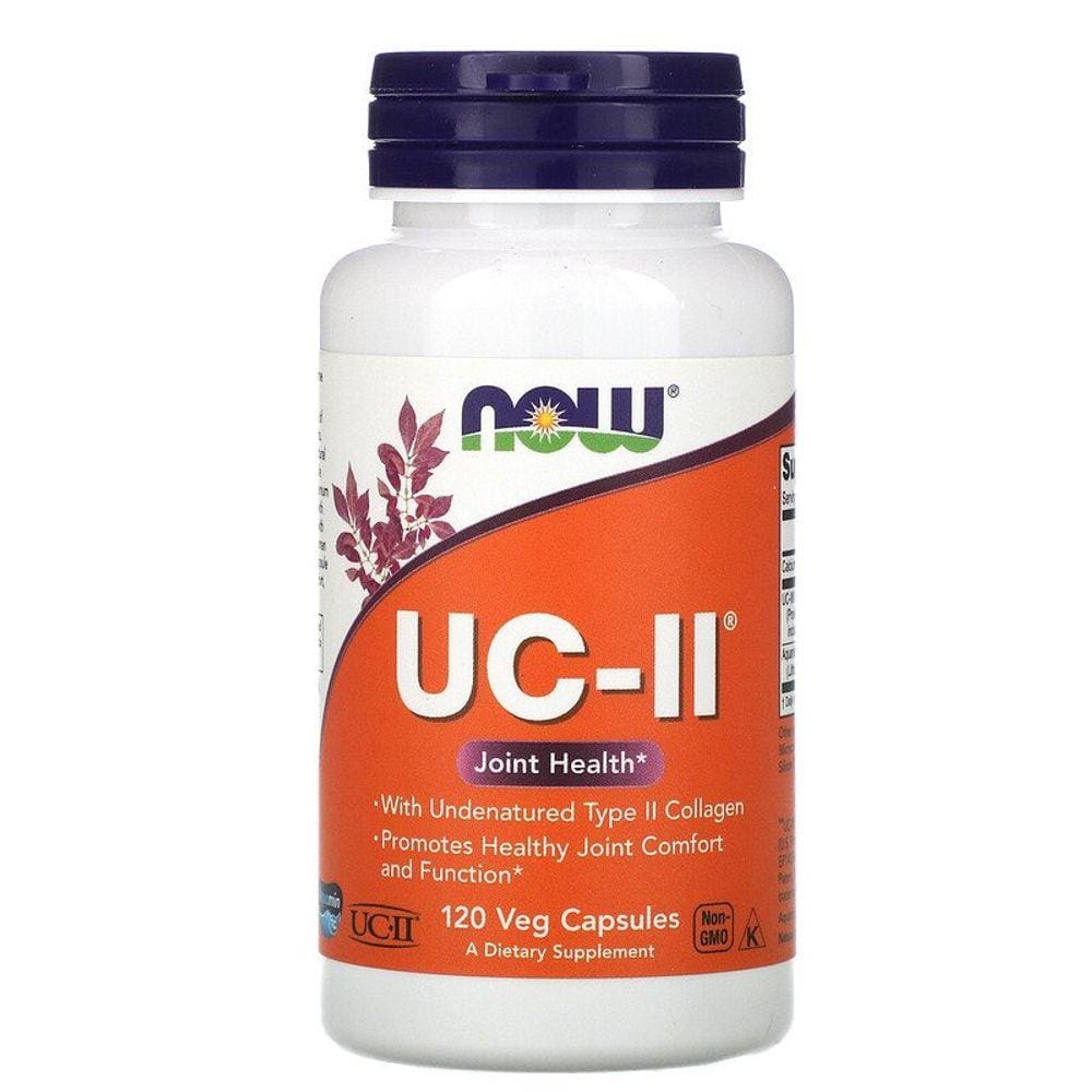 Colageno Uc-Ii Tipo Ii (40Mg) 120/60 Caps Now Foods