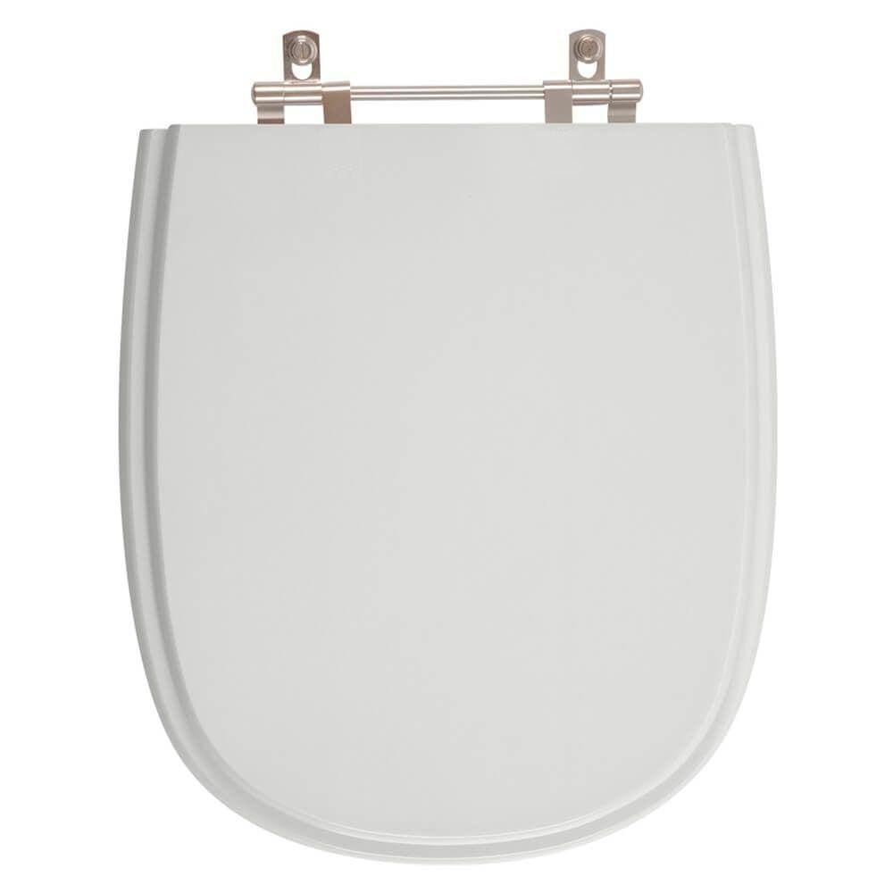 Assento Vaso Sanitário Icasa Sabatini Cinza Claro em Resina