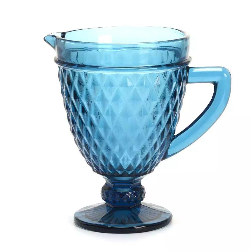 Jarra Le Greek Vidro Azul 1,2l