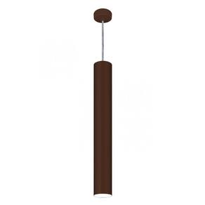 Pendente Viena Tubo 60 cm Conti Iluminação Café