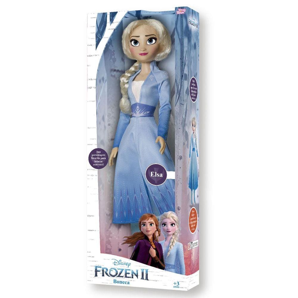 Boneca Elsa Articulada Frozen Princesas Disney - Mimo