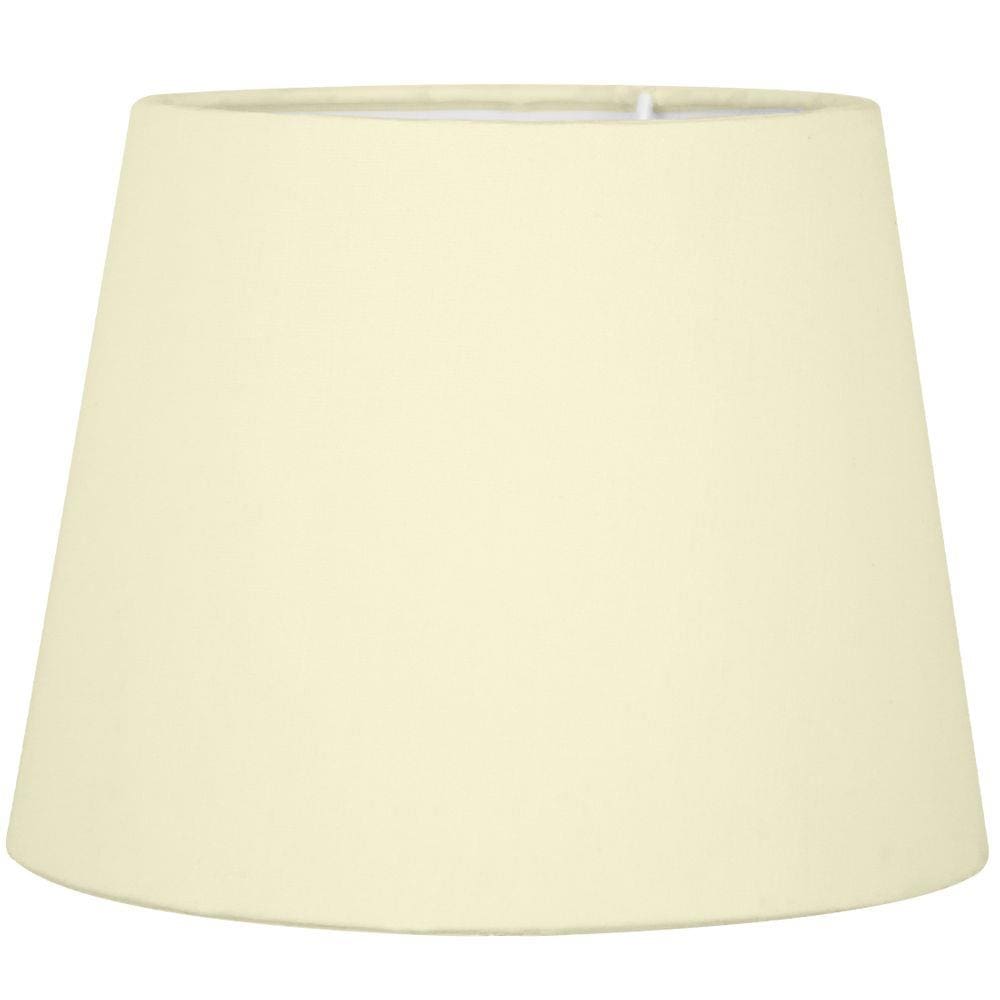 Cúpula de Abajur Tecido Bege 20x16cm